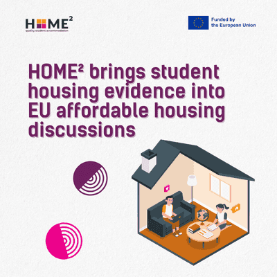 HOME² brings student housing evidence into EU affordable housing discussions